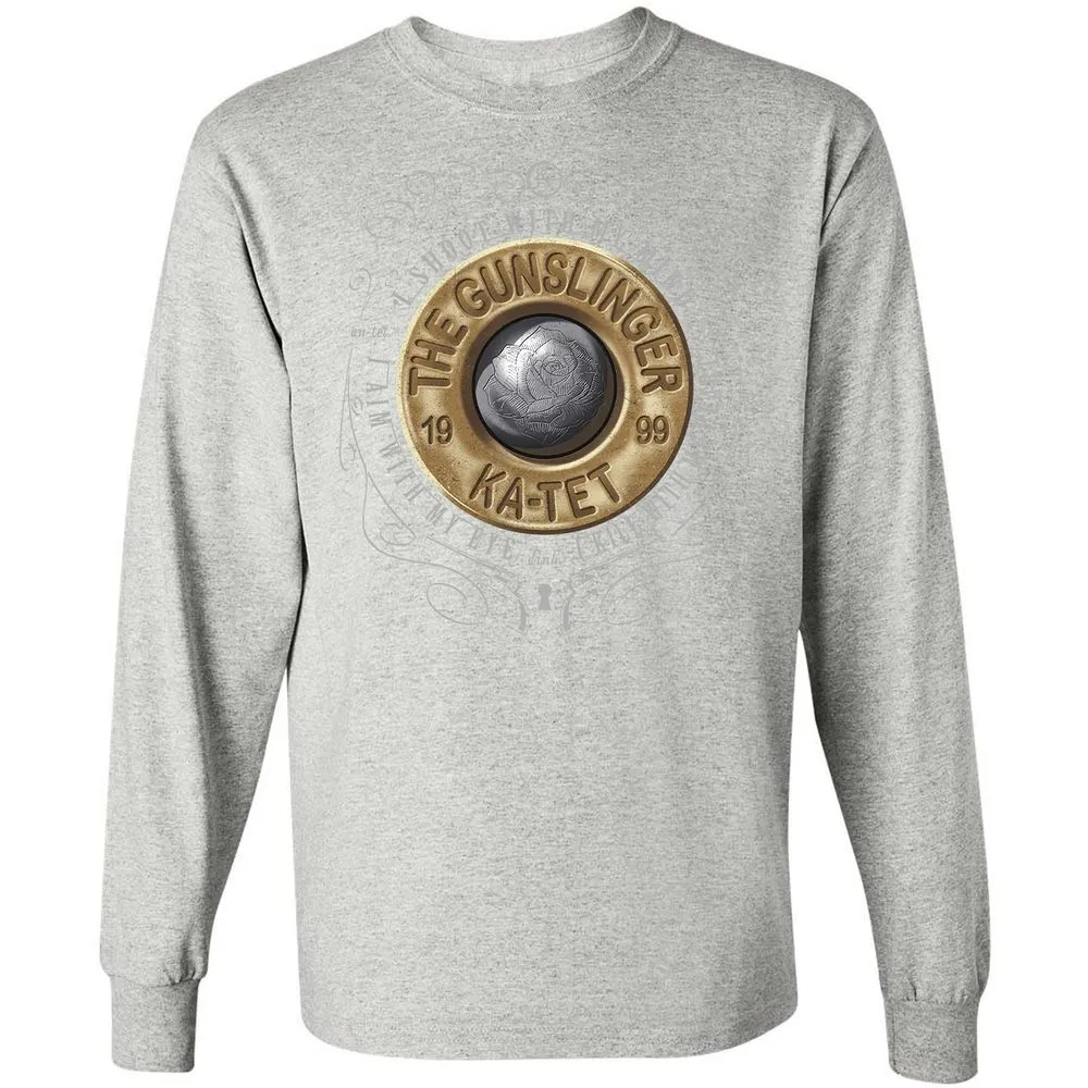 Long Sleeve T-Shirt - C2SDR6BC - Ash - 7