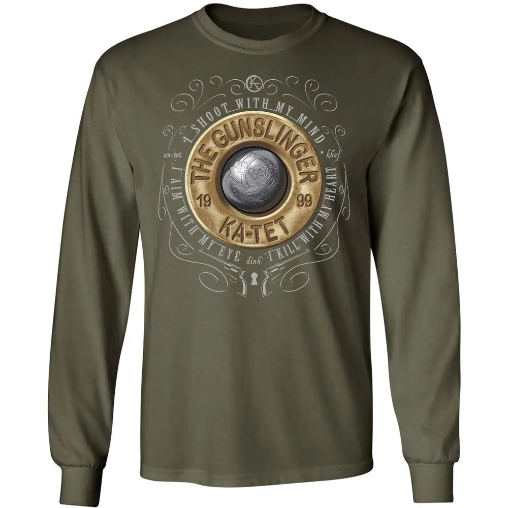 Long Sleeve T-Shirt - C2SDR6BC - Military Green - 16