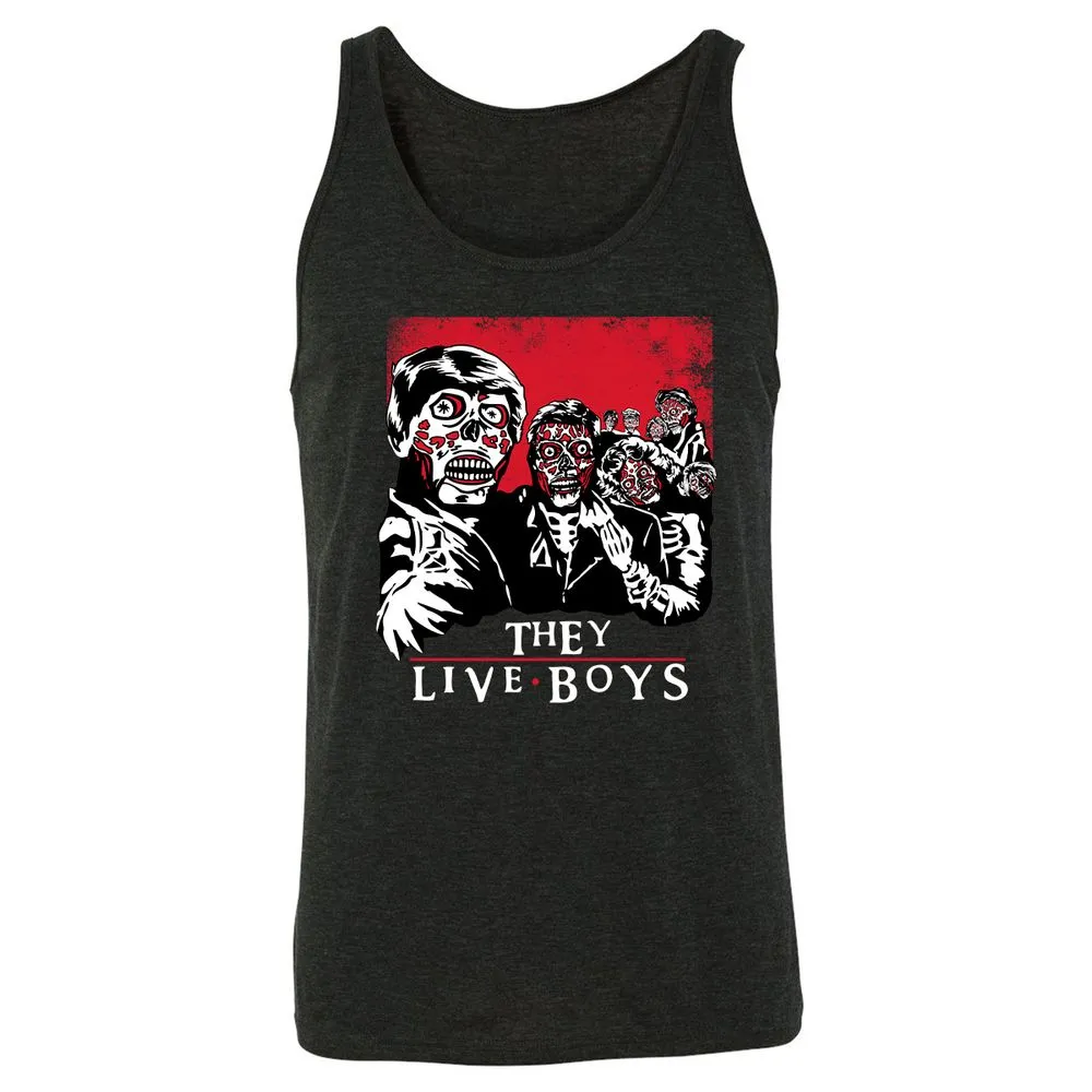 Unisex Jersey Tank - 91VBMBW1 - Charcoal Black Triblend - 5