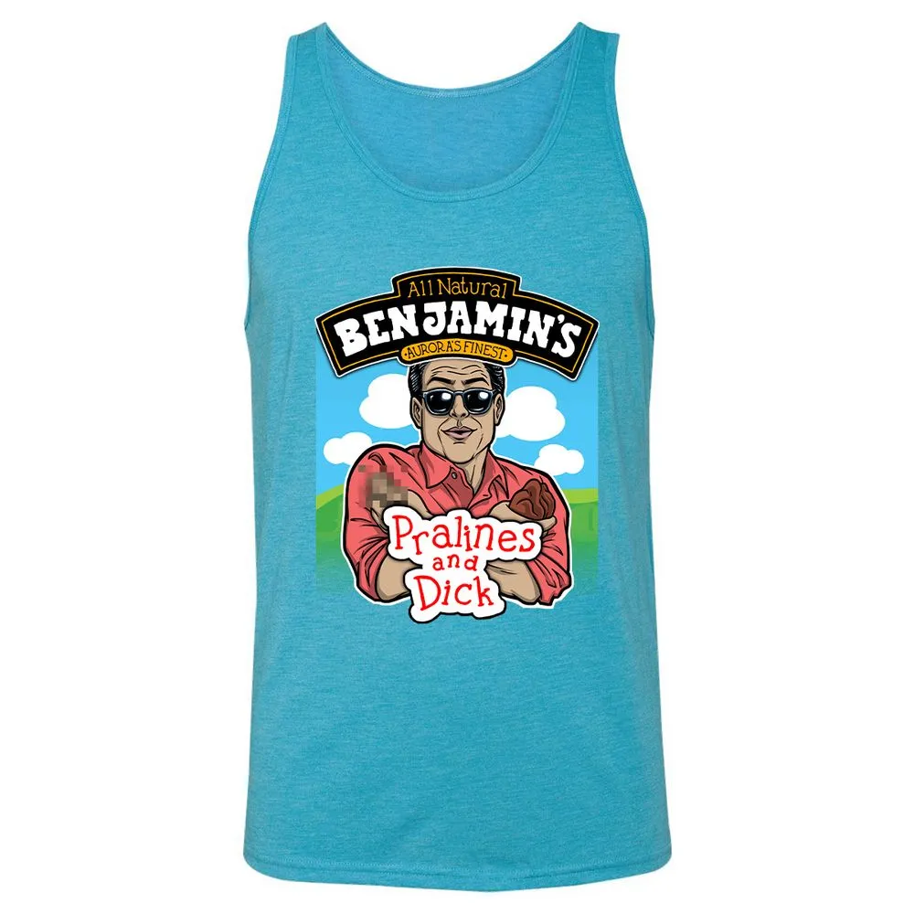 Unisex Jersey Tank - FD5CKW7R - Aqua Triblend - 3