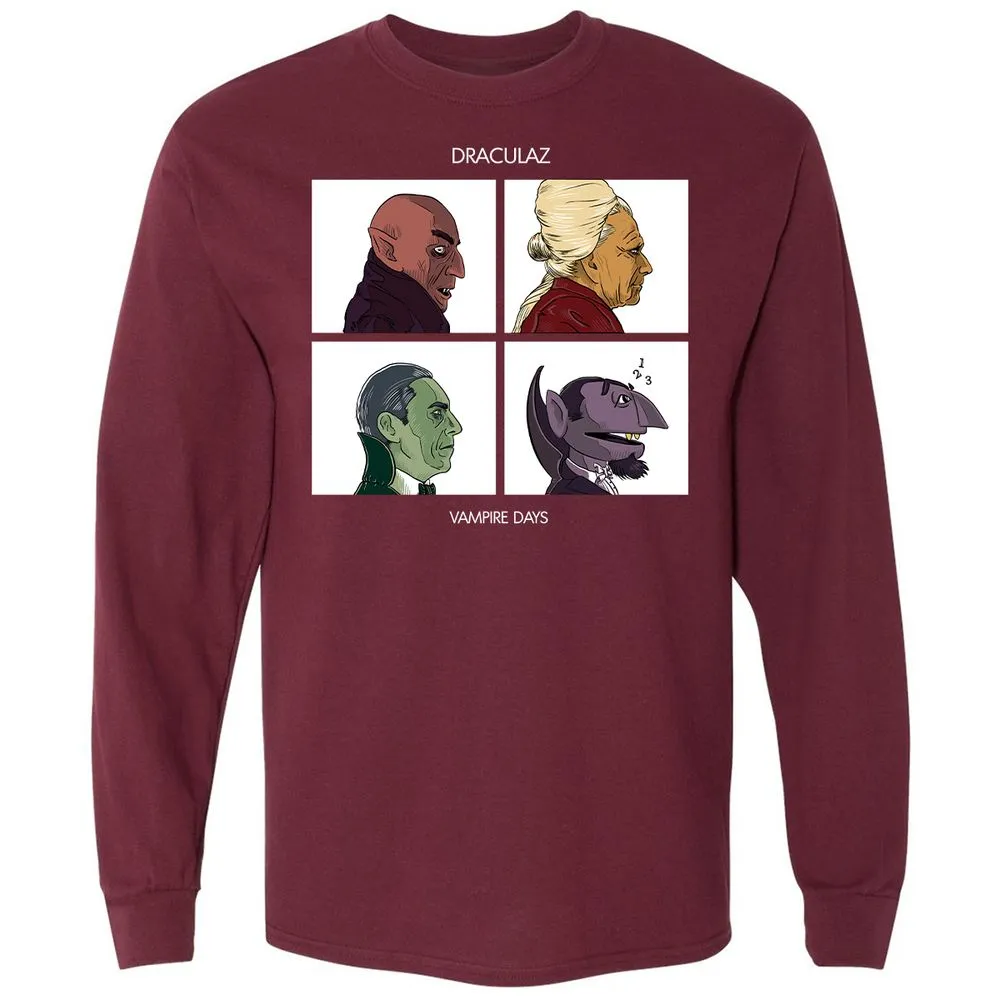 Long Sleeve T-Shirt - 2FFYNKXB - Maroon - 11