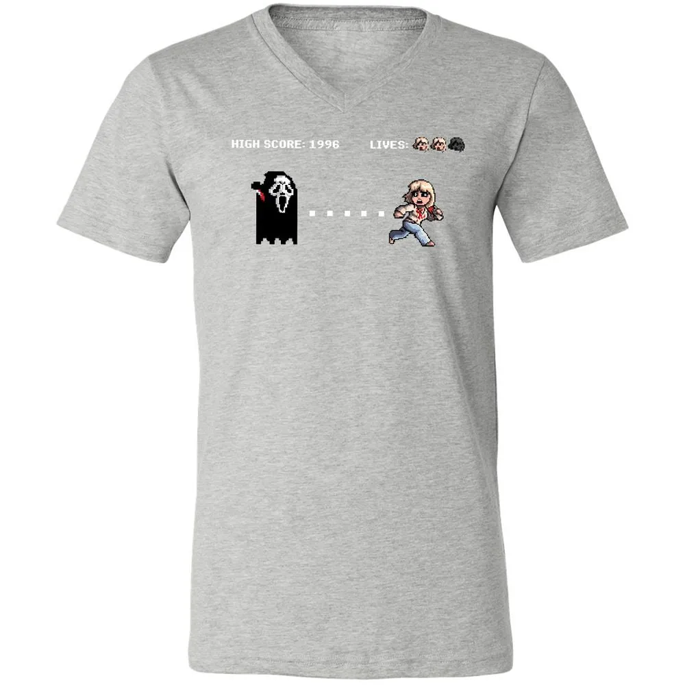 Unisex V-Neck T-Shirt - 24FBLSN4 - Athletic Heather - 7