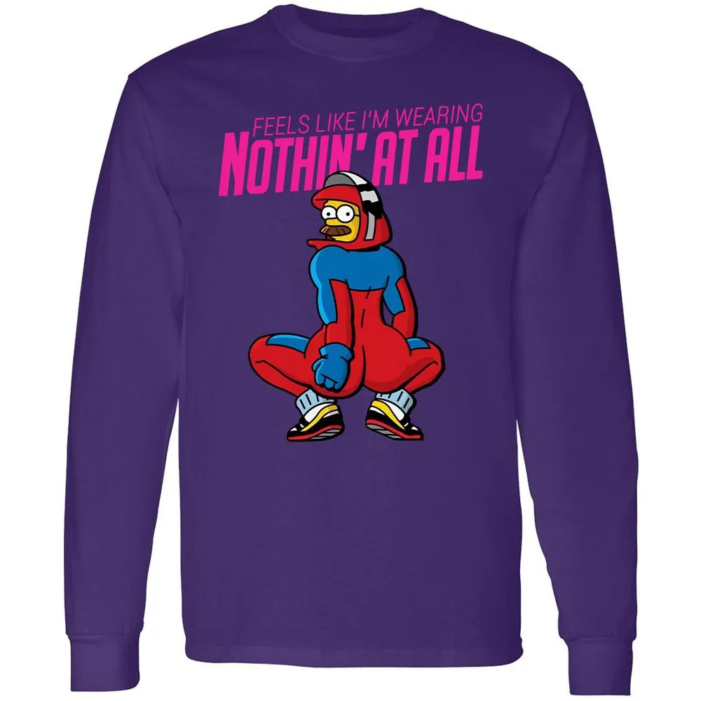 Long Sleeve T-Shirt - 4CGZLQFE - Purple - 13