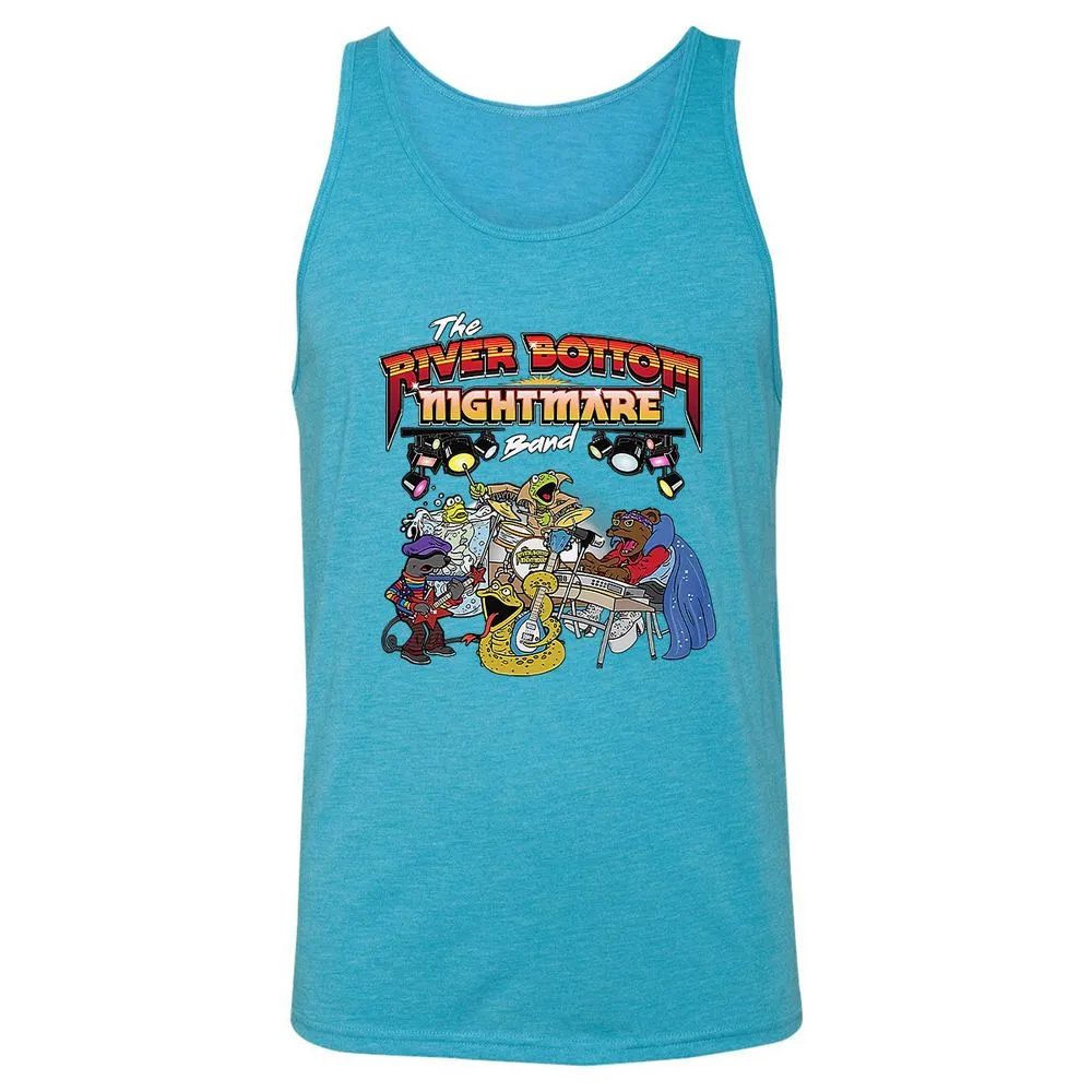 Unisex Jersey Tank - M2EMH72U - Aqua Triblend - 3