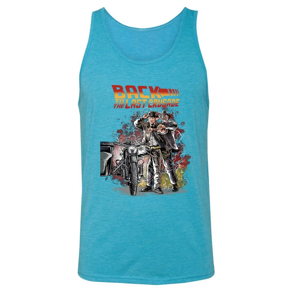 Unisex Jersey Tank - D3YPE8Z1 - Aqua Triblend - 3