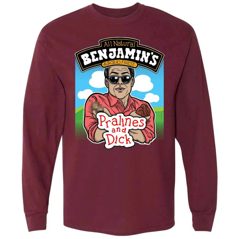 Long Sleeve T-Shirt - 4YNQVZ31 - Maroon - 11