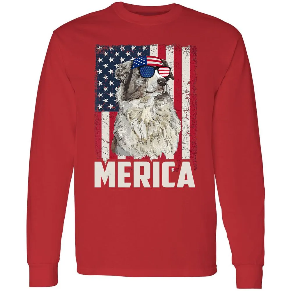 Long Sleeve T-Shirt - 24QAPXBF - Red - 14