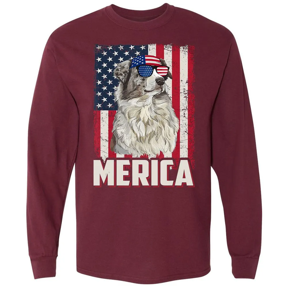 Long Sleeve T-Shirt - 24QAPXBF - Maroon - 11