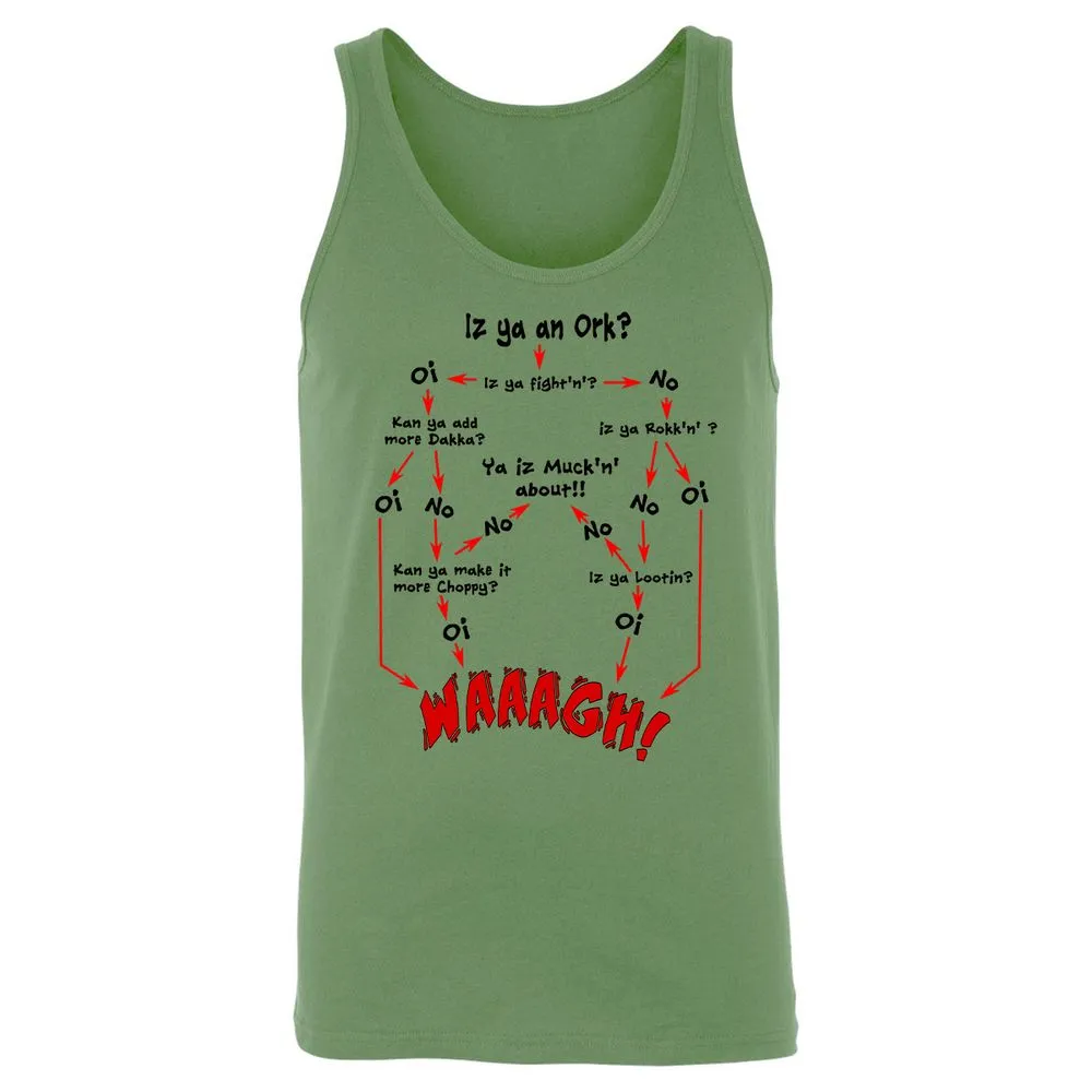 Unisex Jersey Tank - UYUQK5J4 - Leaf - 10
