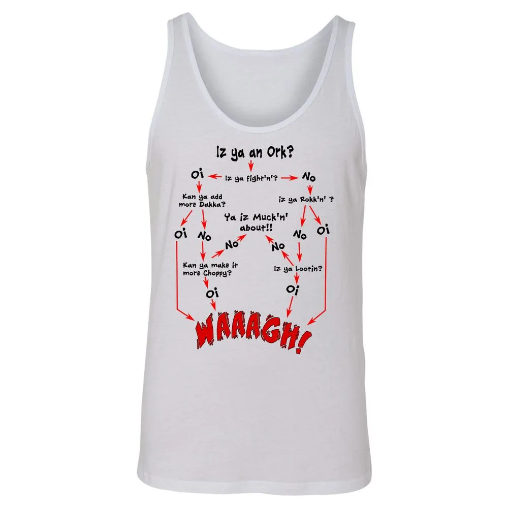 Unisex Jersey Tank - UYUQK5J4 - White - 14
