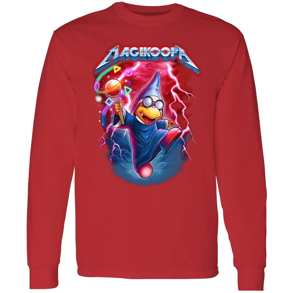 Long Sleeve T-Shirt - 3DVKE71C - Red - 14