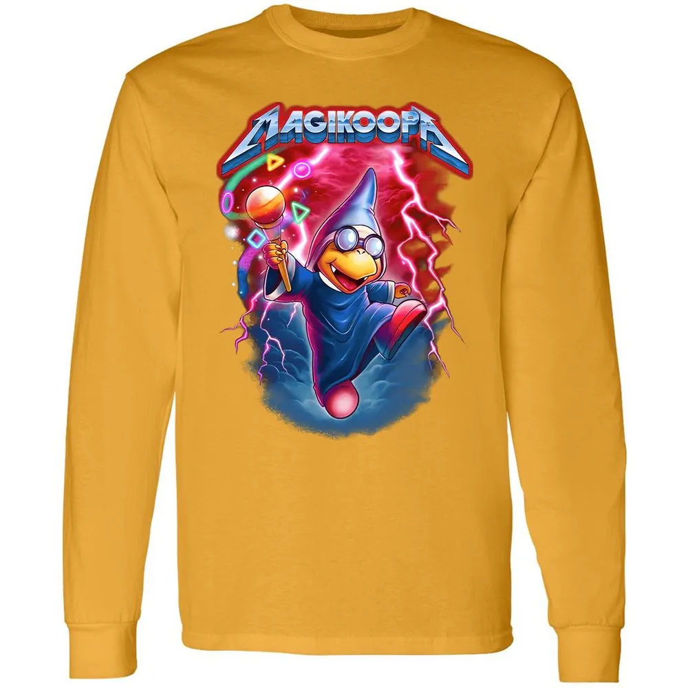 Long Sleeve T-Shirt - 3DVKE71C - Gold - 9