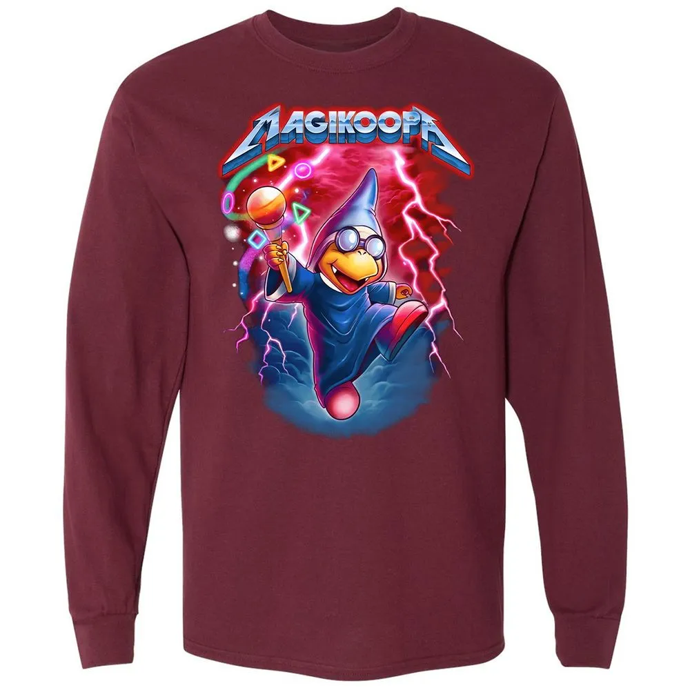 Long Sleeve T-Shirt - 3DVKE71C - Maroon - 11