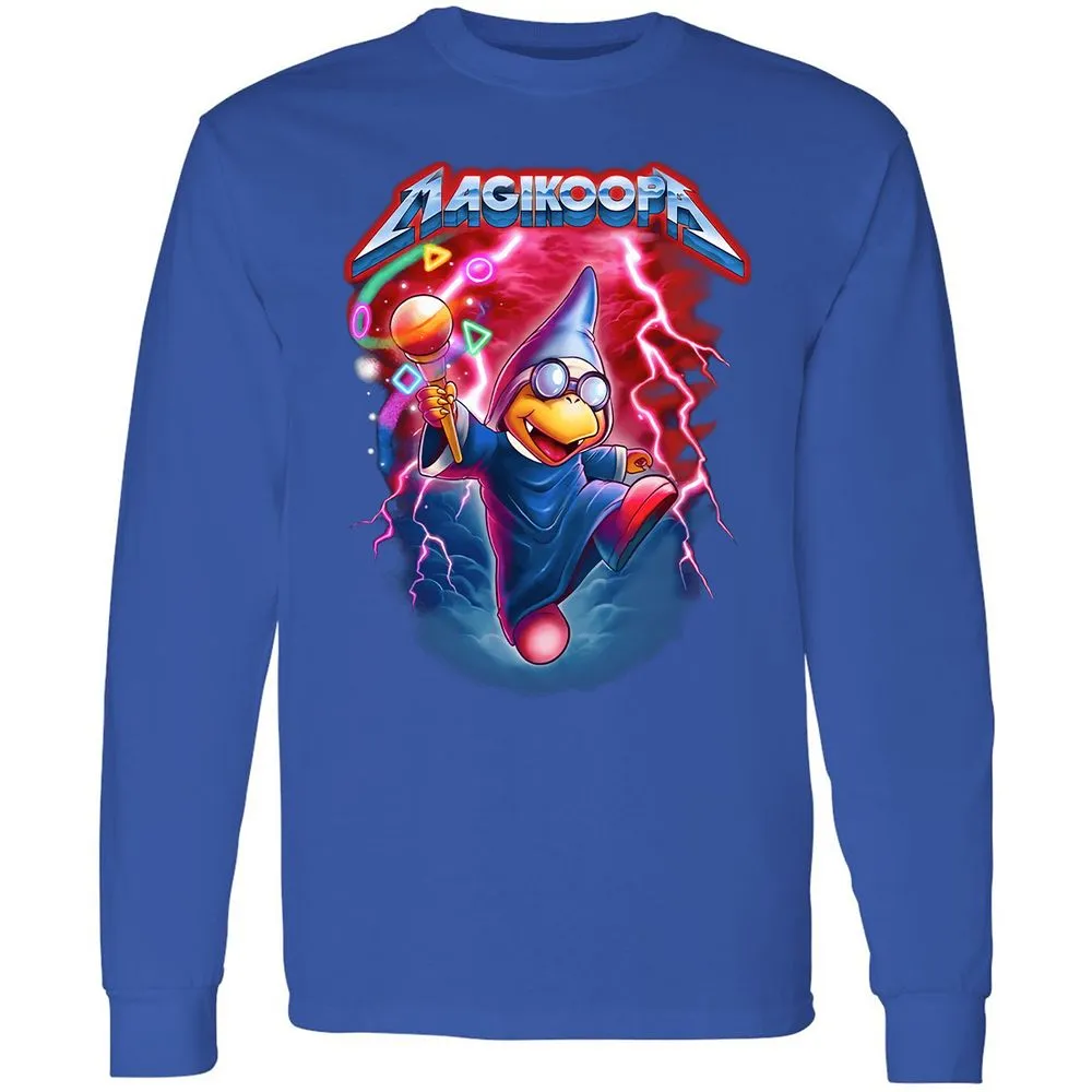 Long Sleeve T-Shirt - 3DVKE71C - Royal - 8