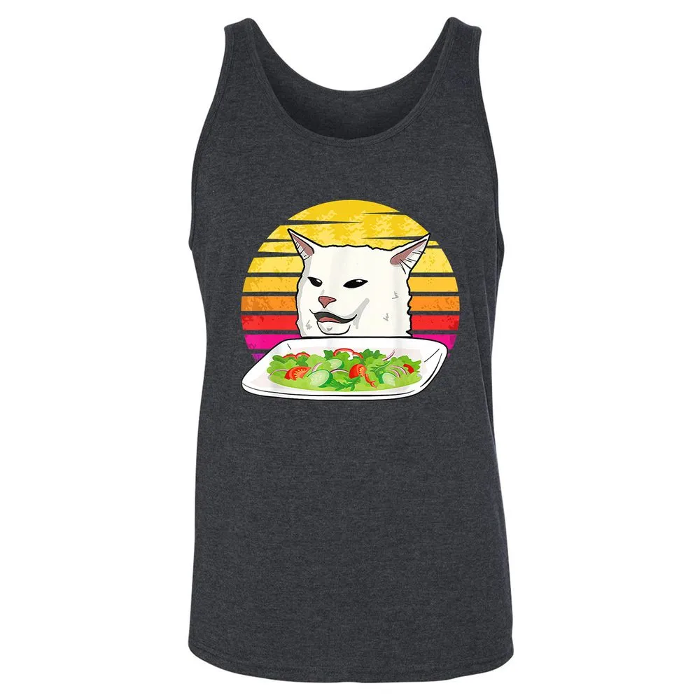 Unisex Jersey Tank - CAKEYZGC - Dark Grey Heather - 6