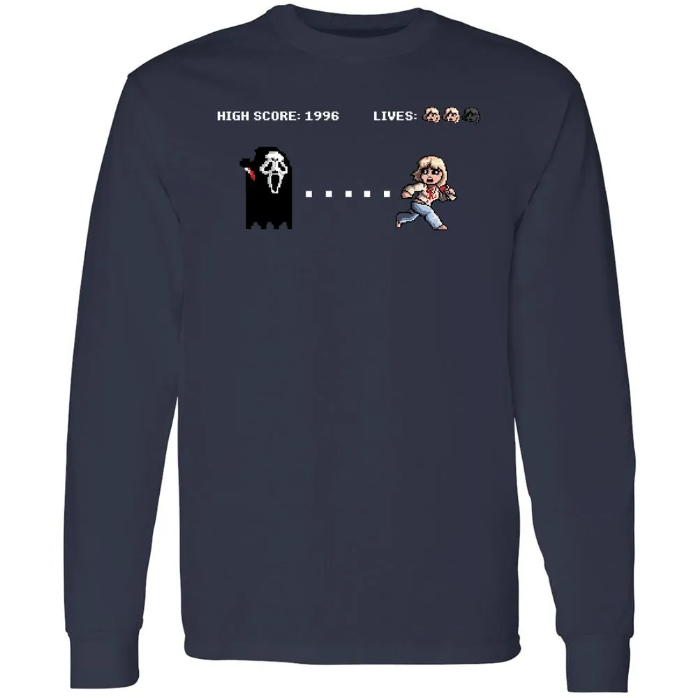 Long Sleeve T-Shirt - AMRFMPPV - Navy - 2