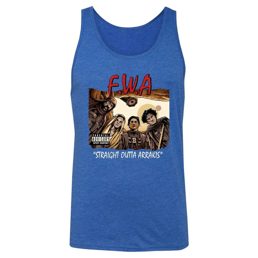 Unisex Jersey Tank - ZTXZQF6U - True Royal Triblend - 12