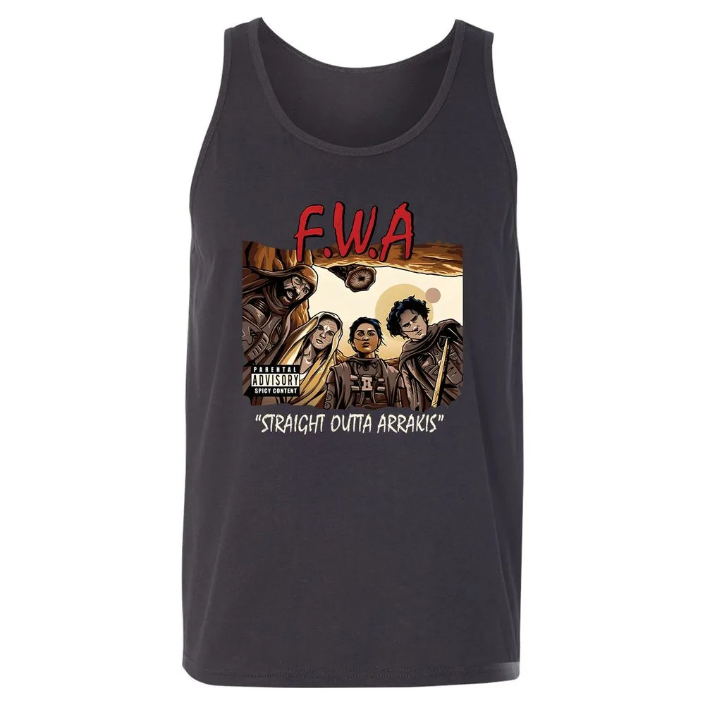 Unisex Jersey Tank - ZTXZQF6U - Dark Grey - 7