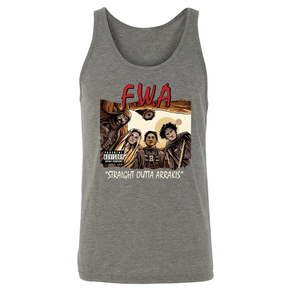 Unisex Jersey Tank - ZTXZQF6U - Grey Triblend - 8