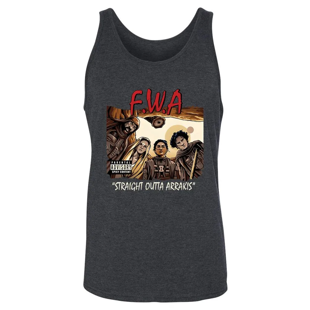 Unisex Jersey Tank - ZTXZQF6U - Dark Grey Heather - 6