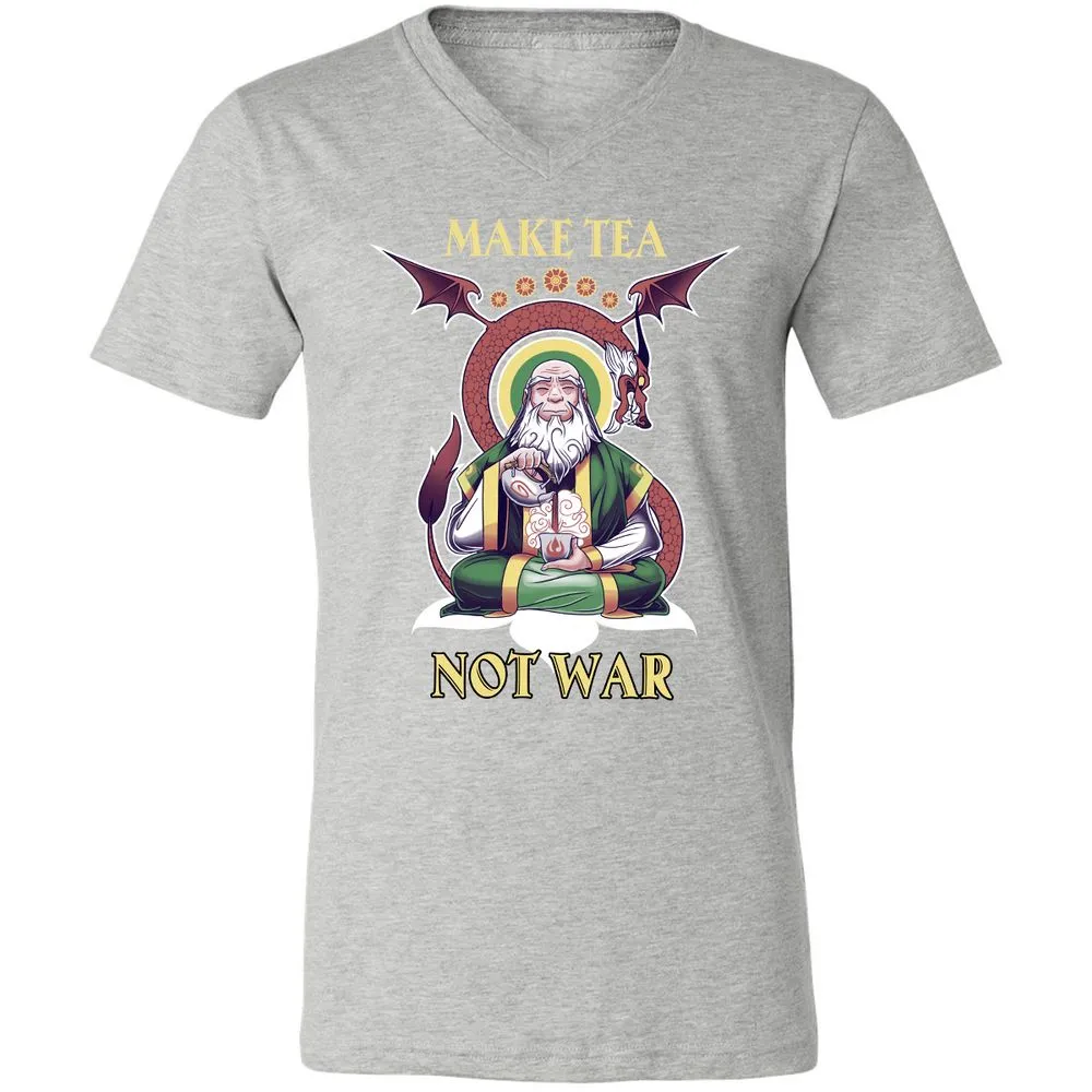 Unisex V-Neck T-Shirt - 859WX3VJ - Athletic Heather - 7