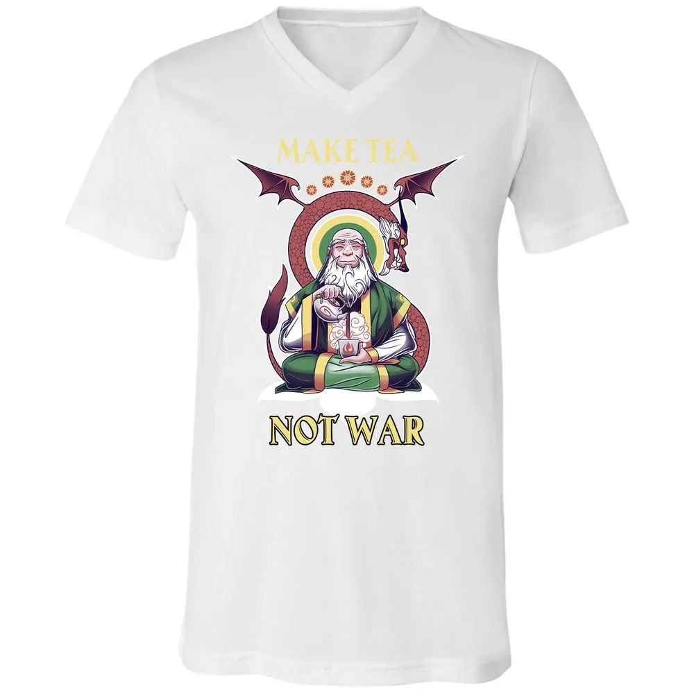 Unisex V-Neck T-Shirt - 859WX3VJ - White - 5
