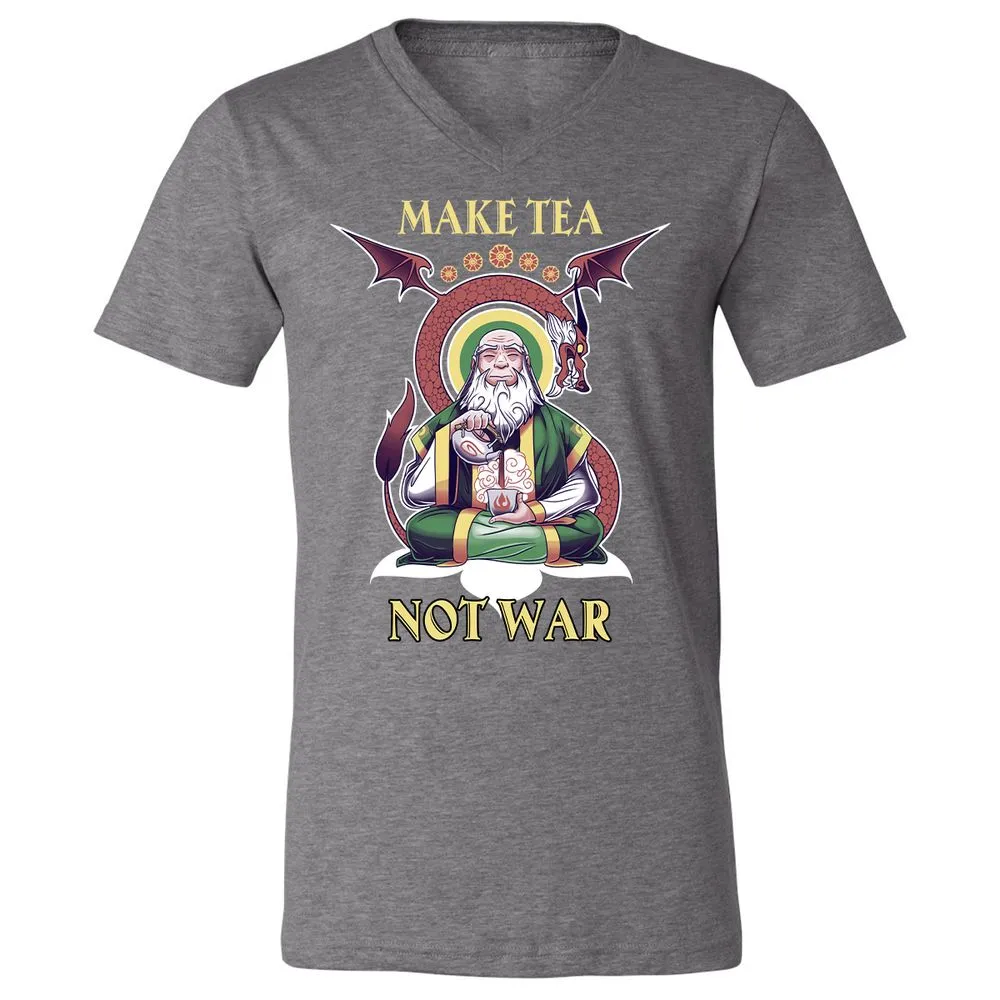 Unisex V-Neck T-Shirt - 859WX3VJ - Deep Heather - 13