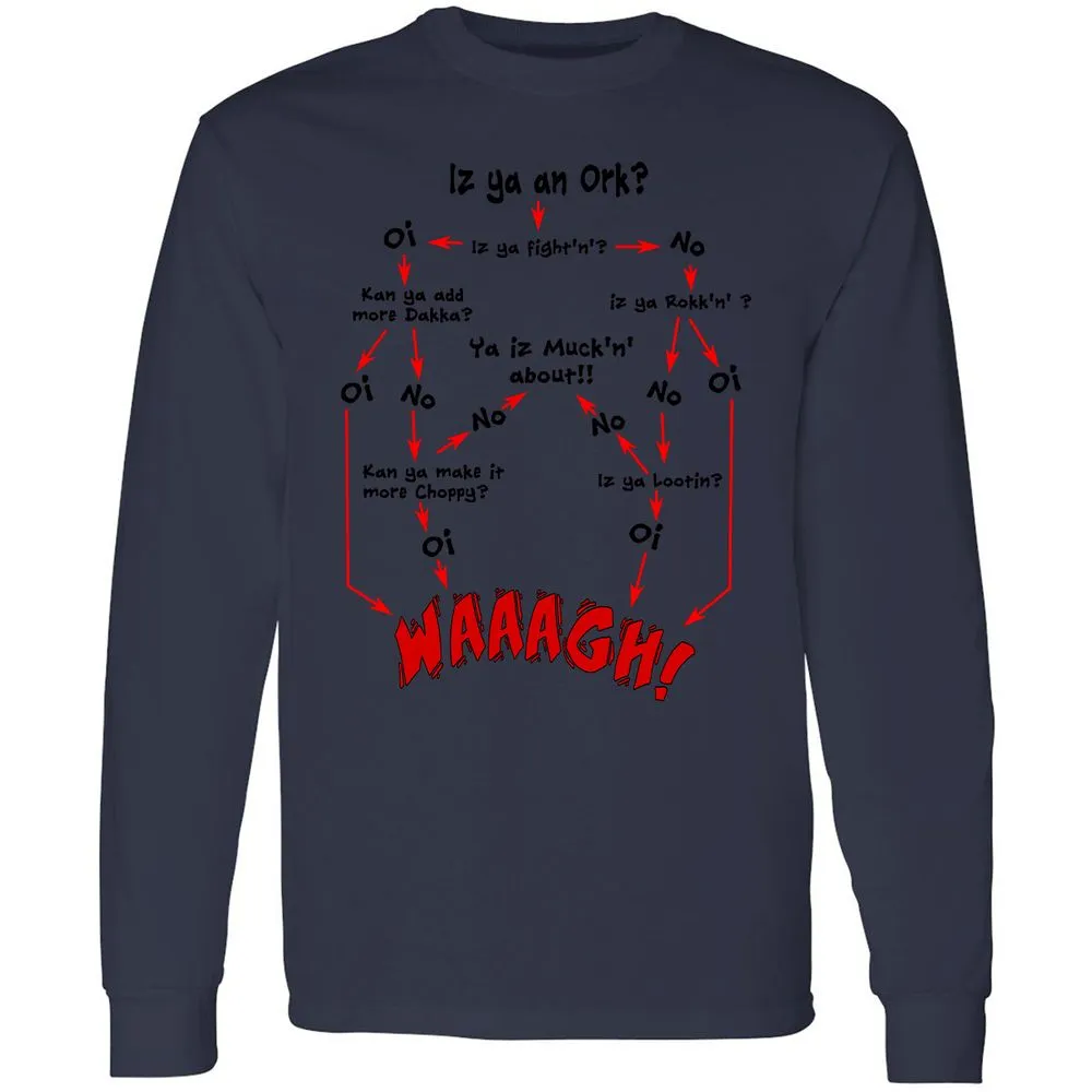Long Sleeve T-Shirt - 8L7PTCLZ - Navy - 2