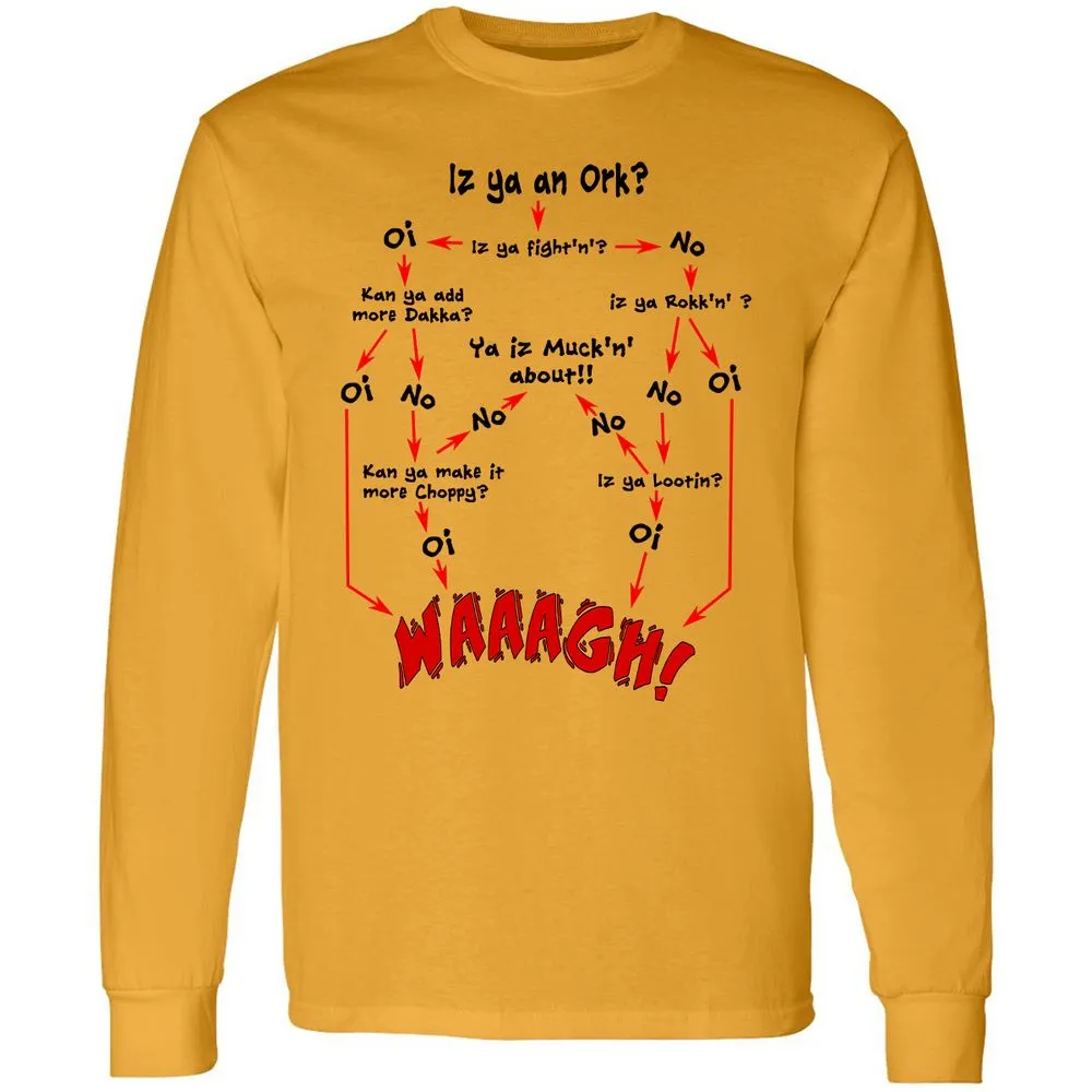 Long Sleeve T-Shirt - 8L7PTCLZ - Gold - 9