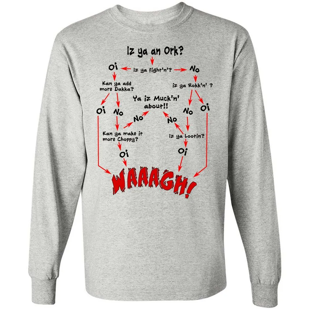 Long Sleeve T-Shirt - 8L7PTCLZ - Ash - 7