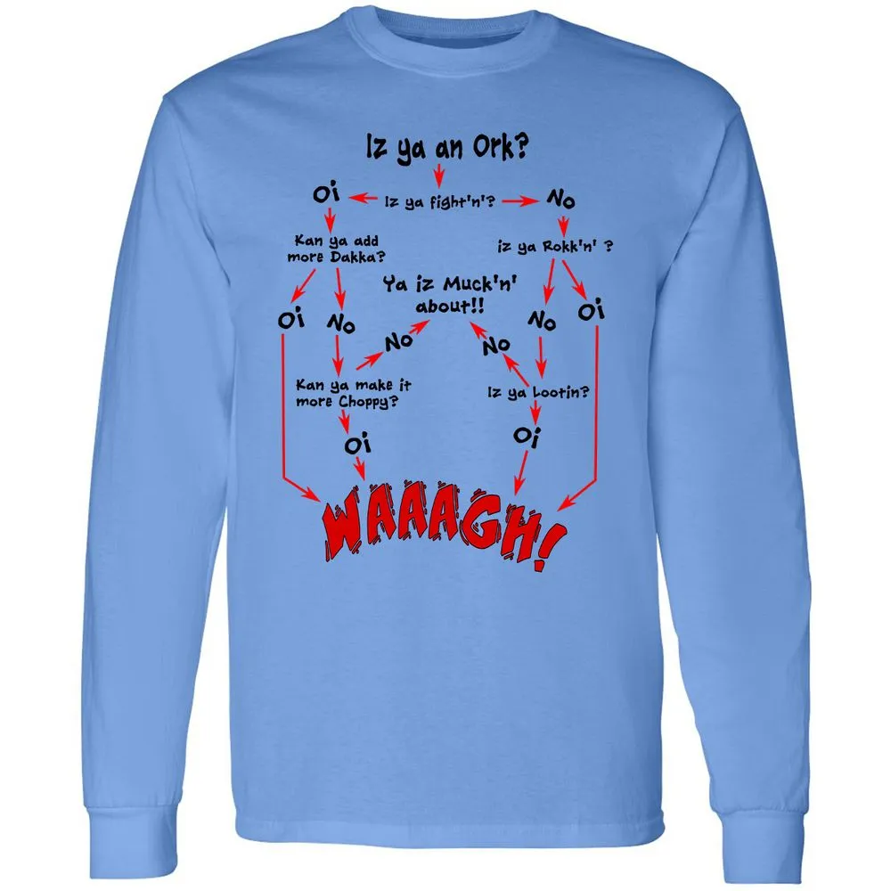 Long Sleeve T-Shirt - 8L7PTCLZ - Carolina Blue - 12