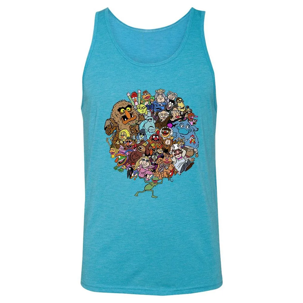 Unisex Jersey Tank - NEW798PQ - Aqua Triblend - 3