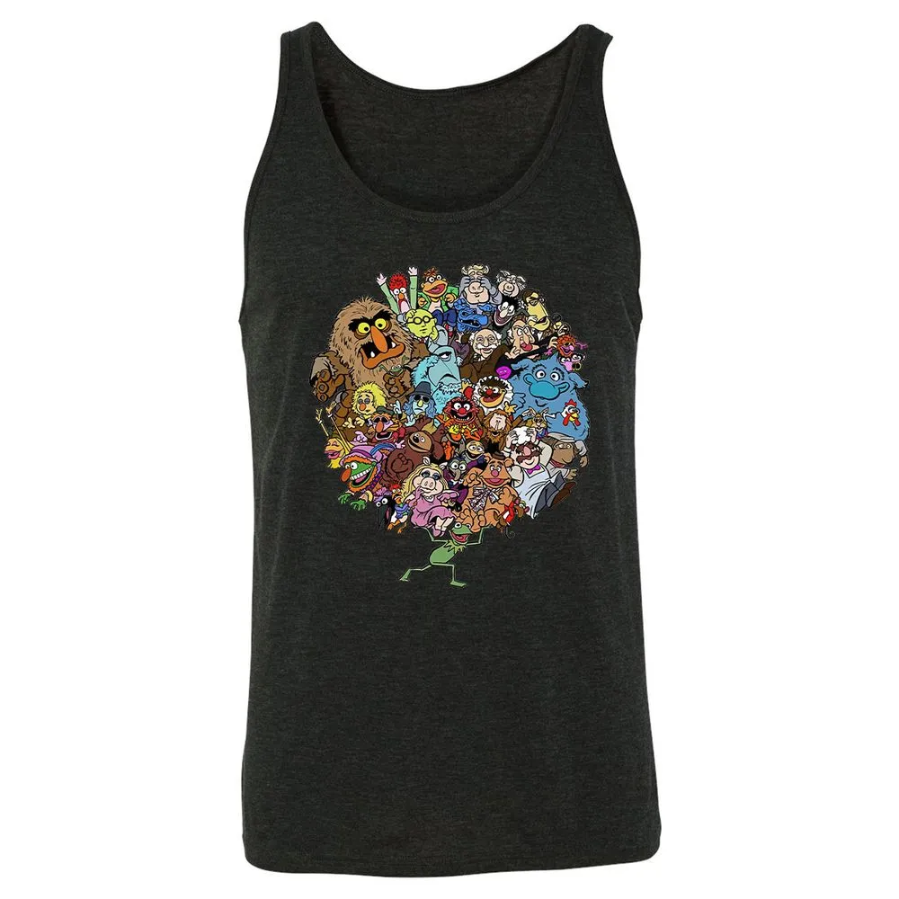 Unisex Jersey Tank - NEW798PQ - Charcoal Black Triblend - 5