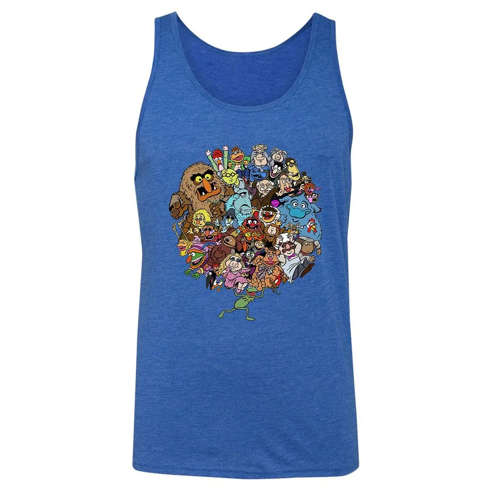 Unisex Jersey Tank - NEW798PQ - True Royal Triblend - 12