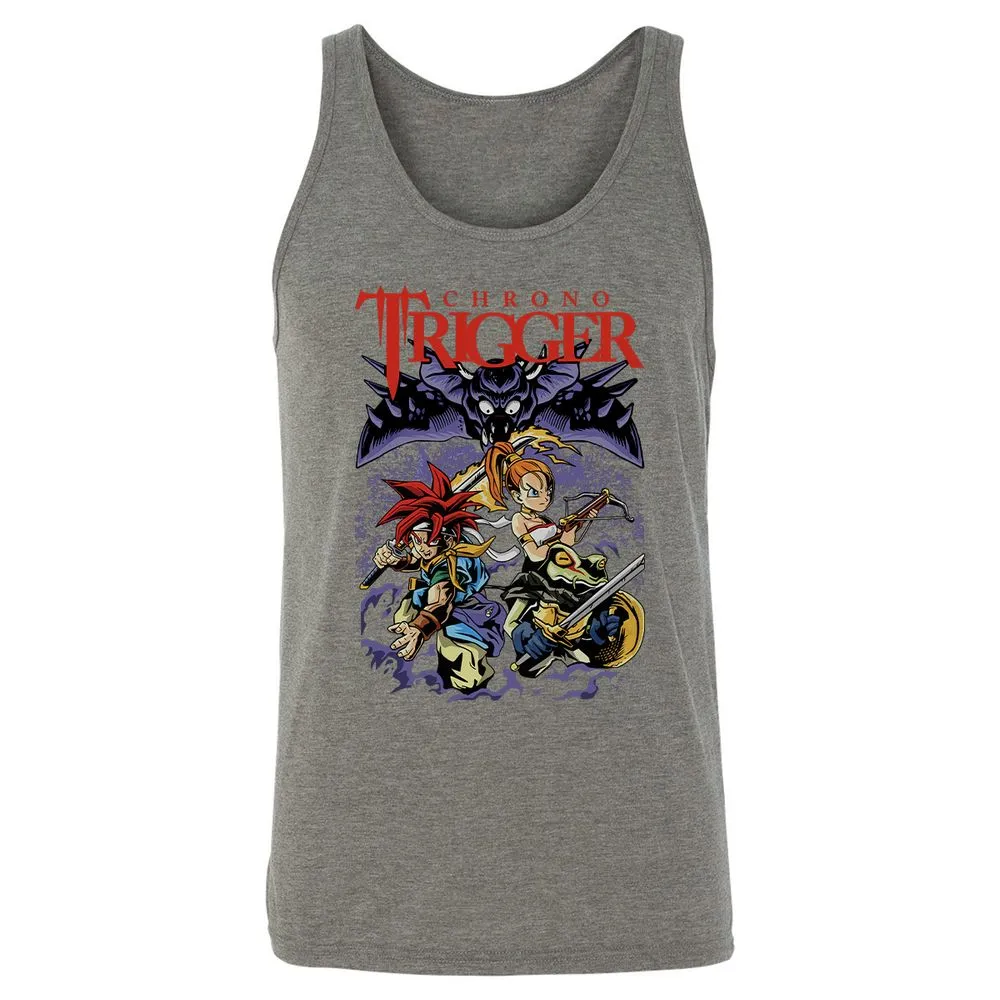 Unisex Jersey Tank - A34RR6CD - Grey Triblend - 8