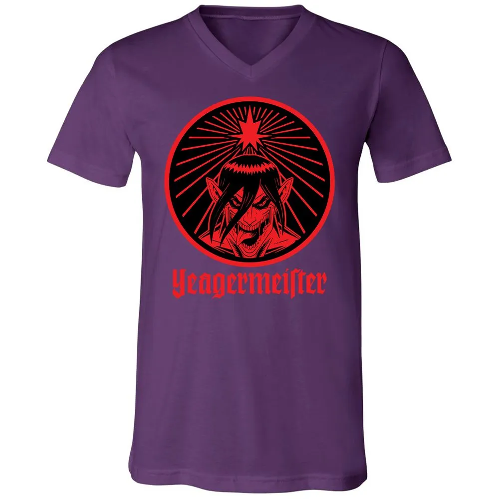 Unisex V-Neck T-Shirt - UA86F2QV - Team Purple - 9