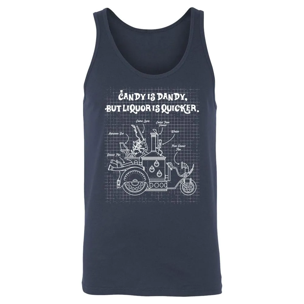 Unisex Jersey Tank - Y3J2E8XR - Navy - 2