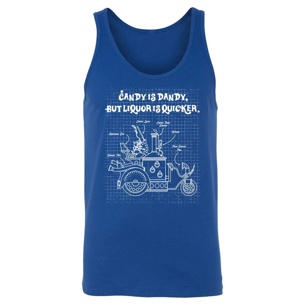 Unisex Jersey Tank - Y3J2E8XR - True Royal - 13