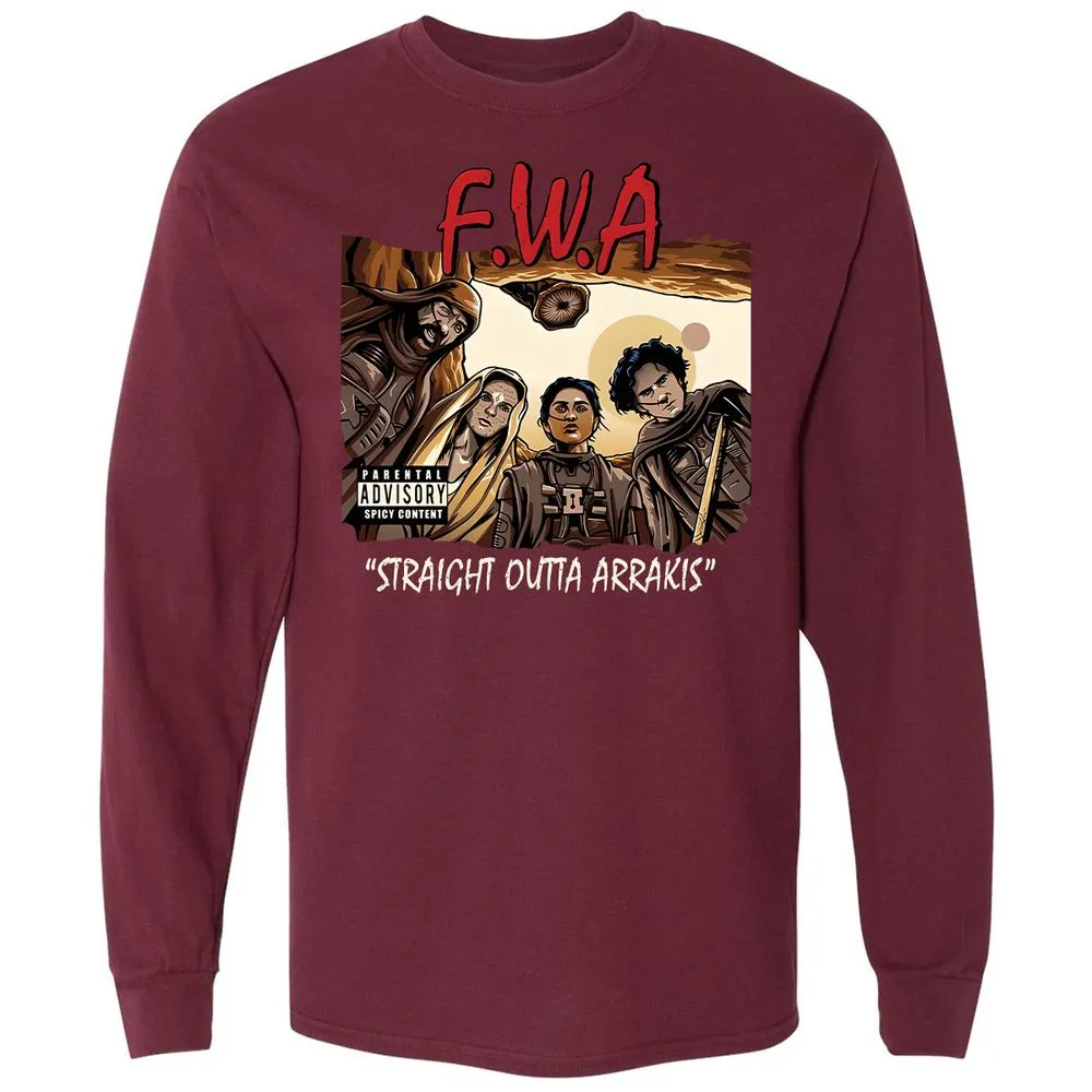 Long Sleeve T-Shirt - DBVERUEU - Maroon - 11