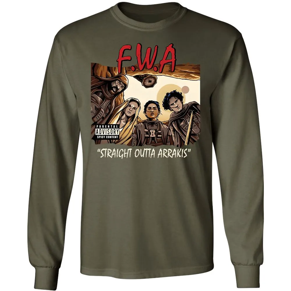 Long Sleeve T-Shirt - DBVERUEU - Military Green - 16