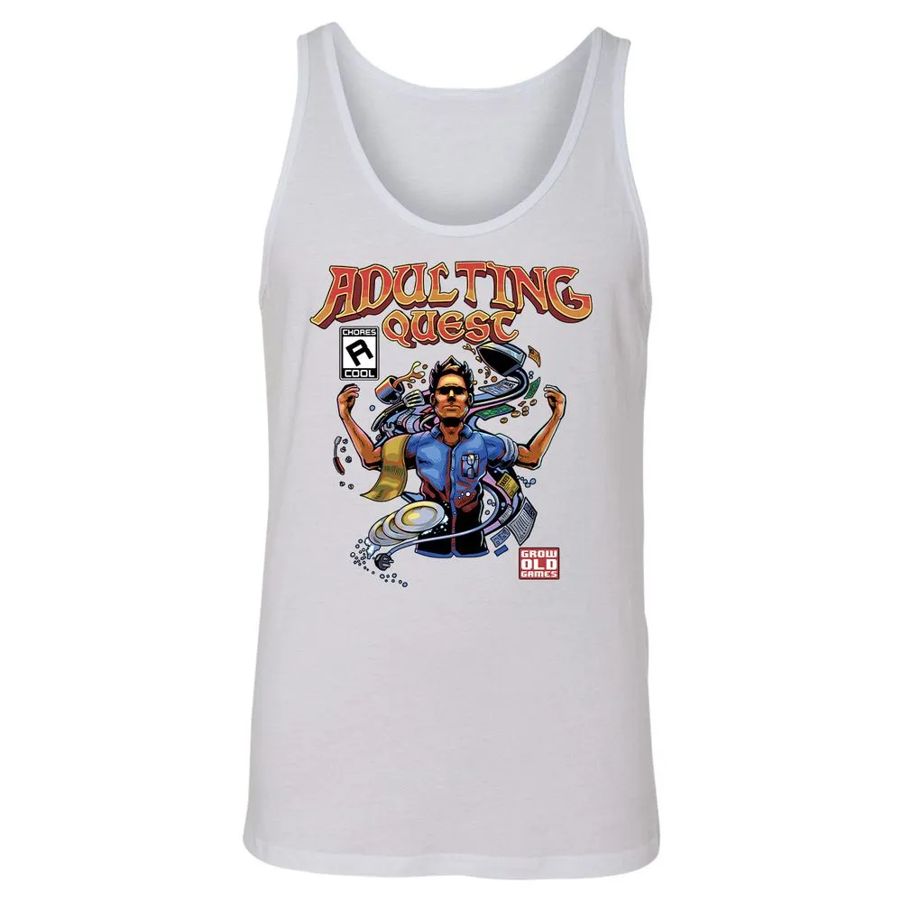 Unisex Jersey Tank - VUGLAHGK - White - 14
