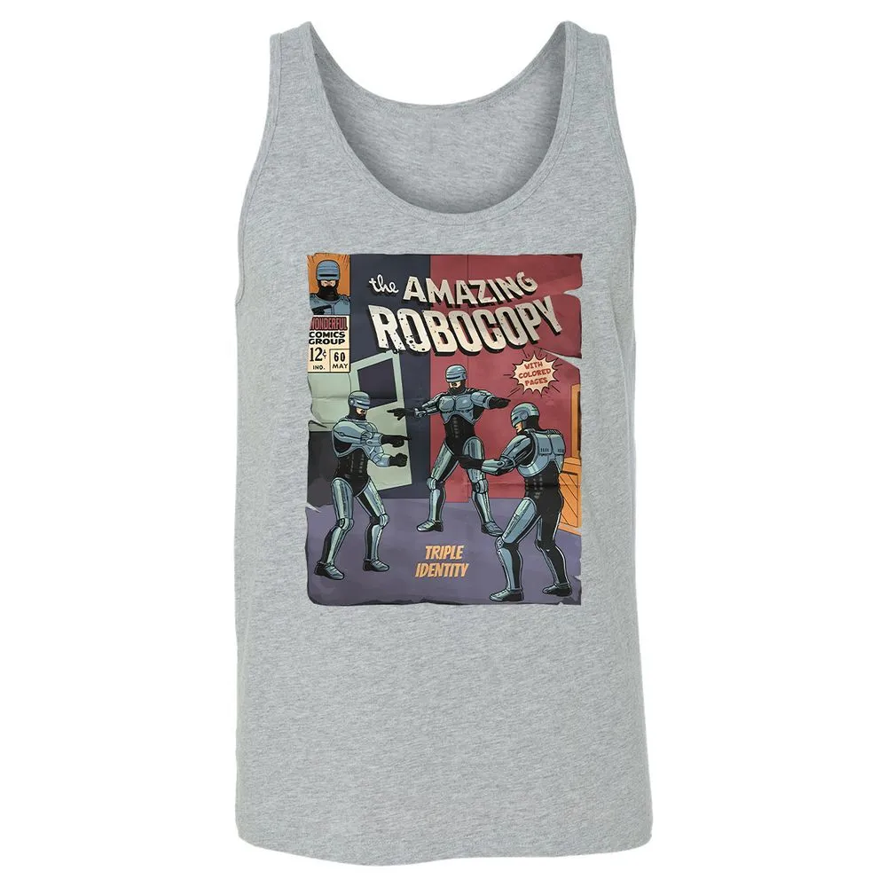 Unisex Jersey Tank - DGK4RGFT - Athletic Heather - 4