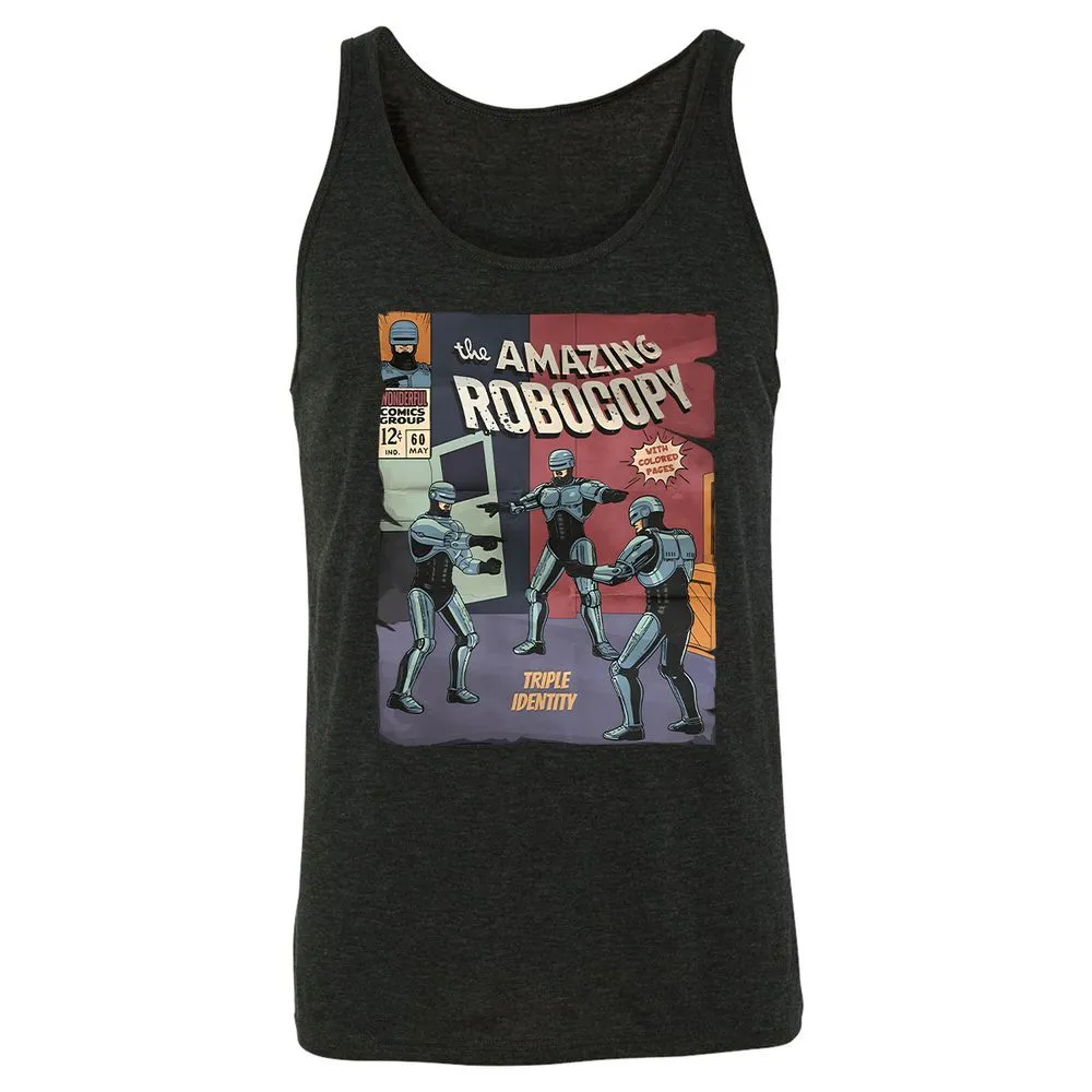 Unisex Jersey Tank - DGK4RGFT - Charcoal Black Triblend - 5