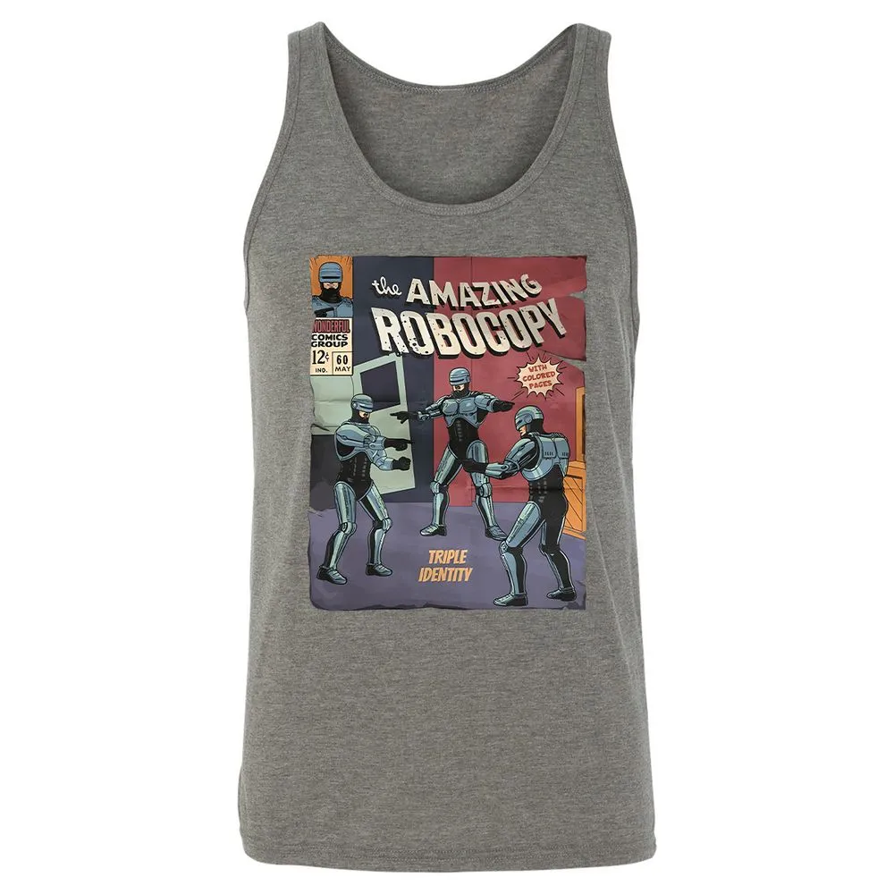 Unisex Jersey Tank - DGK4RGFT - Grey Triblend - 8