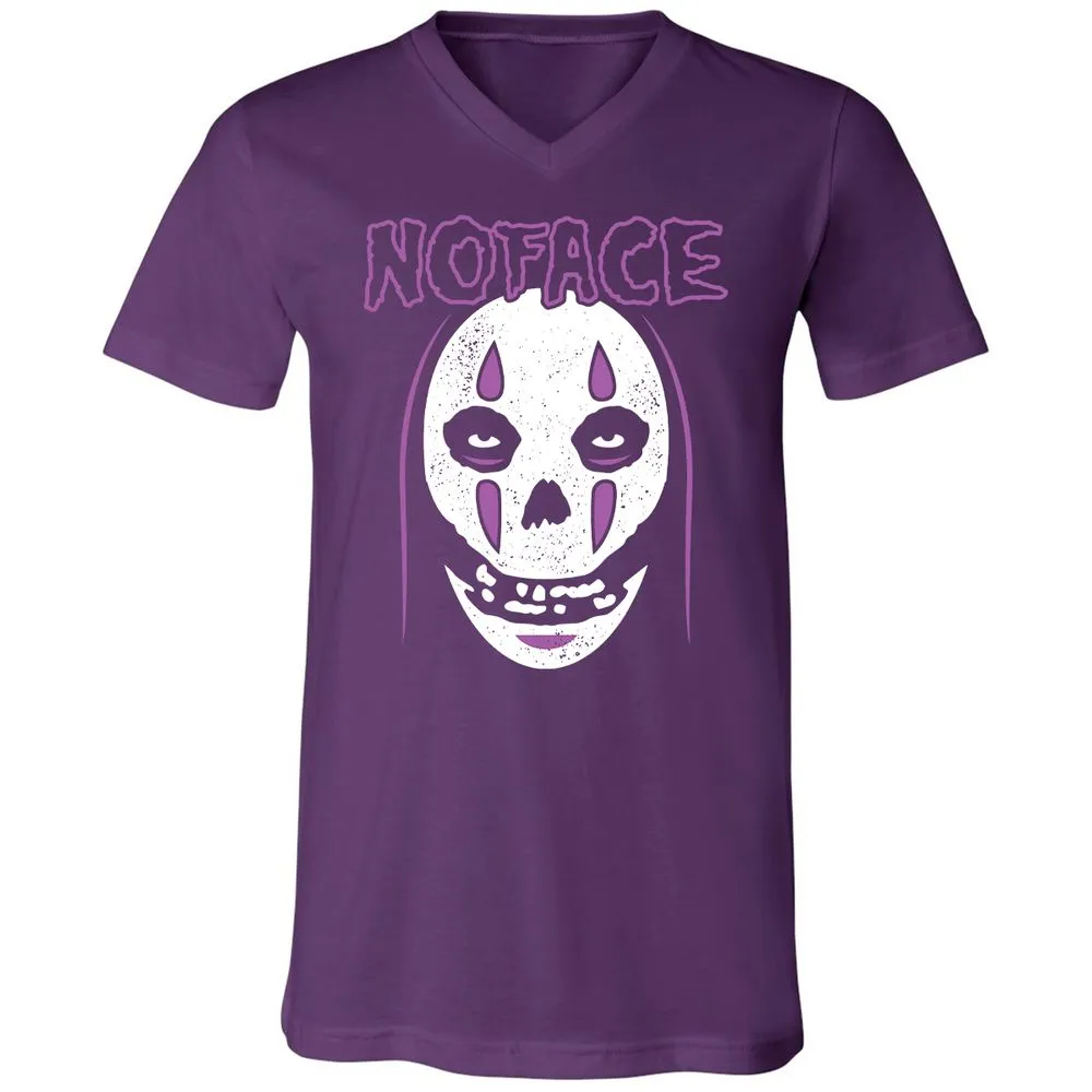 Unisex V-Neck T-Shirt - F66MU6YC - Team Purple - 9
