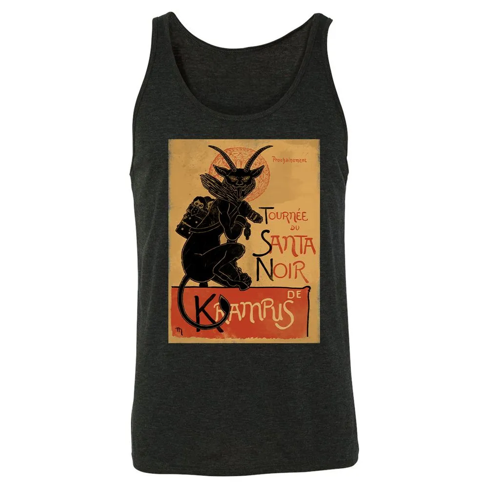 Unisex Jersey Tank - A26Z2VPU - Charcoal Black Triblend - 5