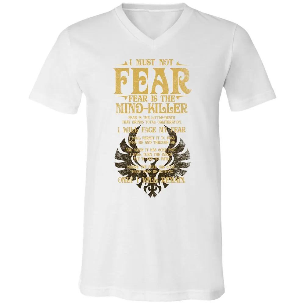 Unisex V-Neck T-Shirt - 5WVDCC5H - White - 5