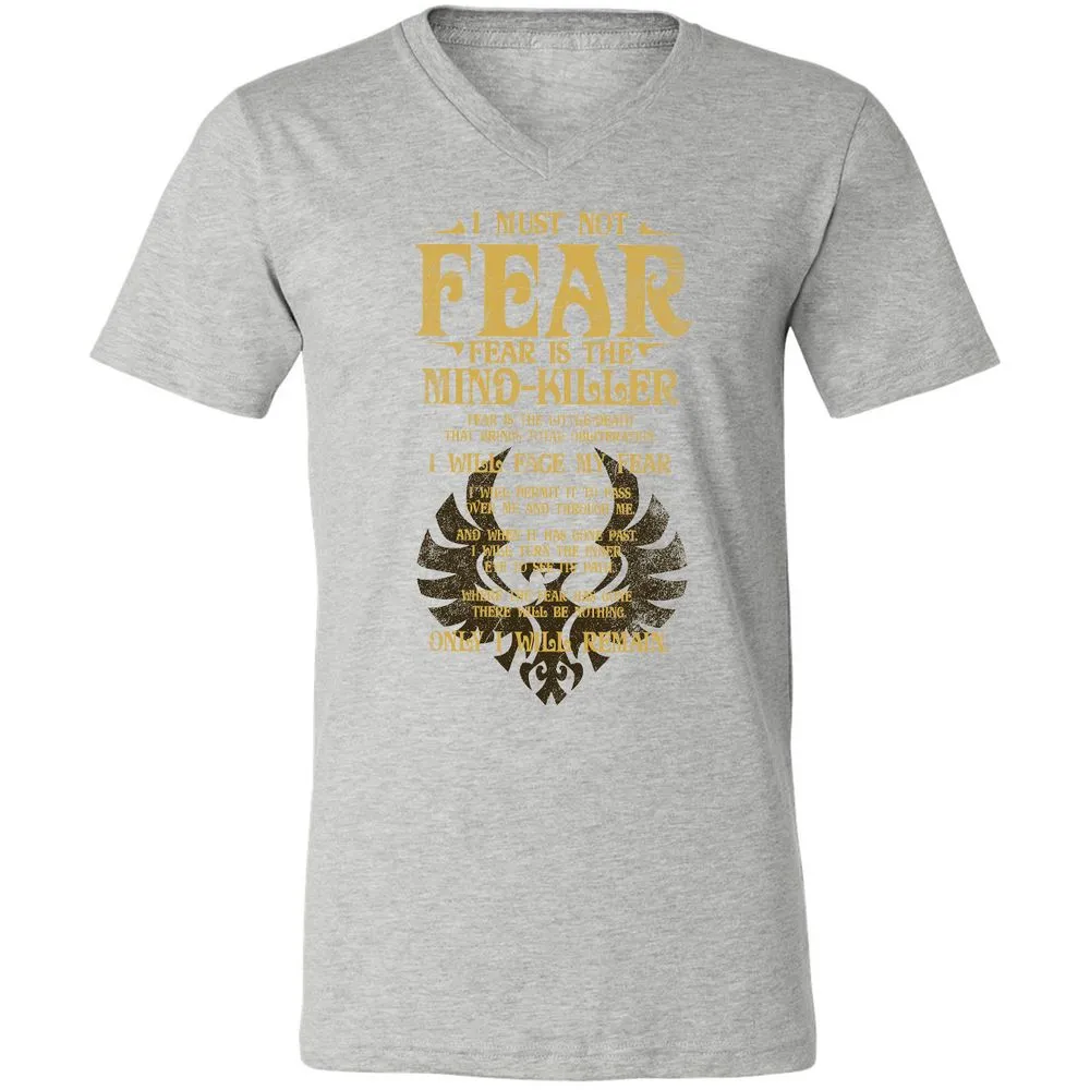 Unisex V-Neck T-Shirt - 5WVDCC5H - Athletic Heather - 7