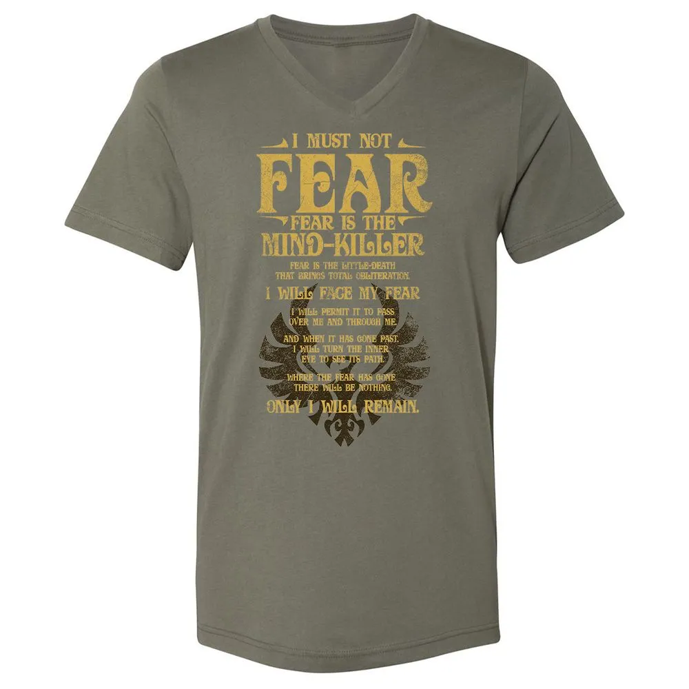 Unisex V-Neck T-Shirt - 5WVDCC5H - Military Green - 10