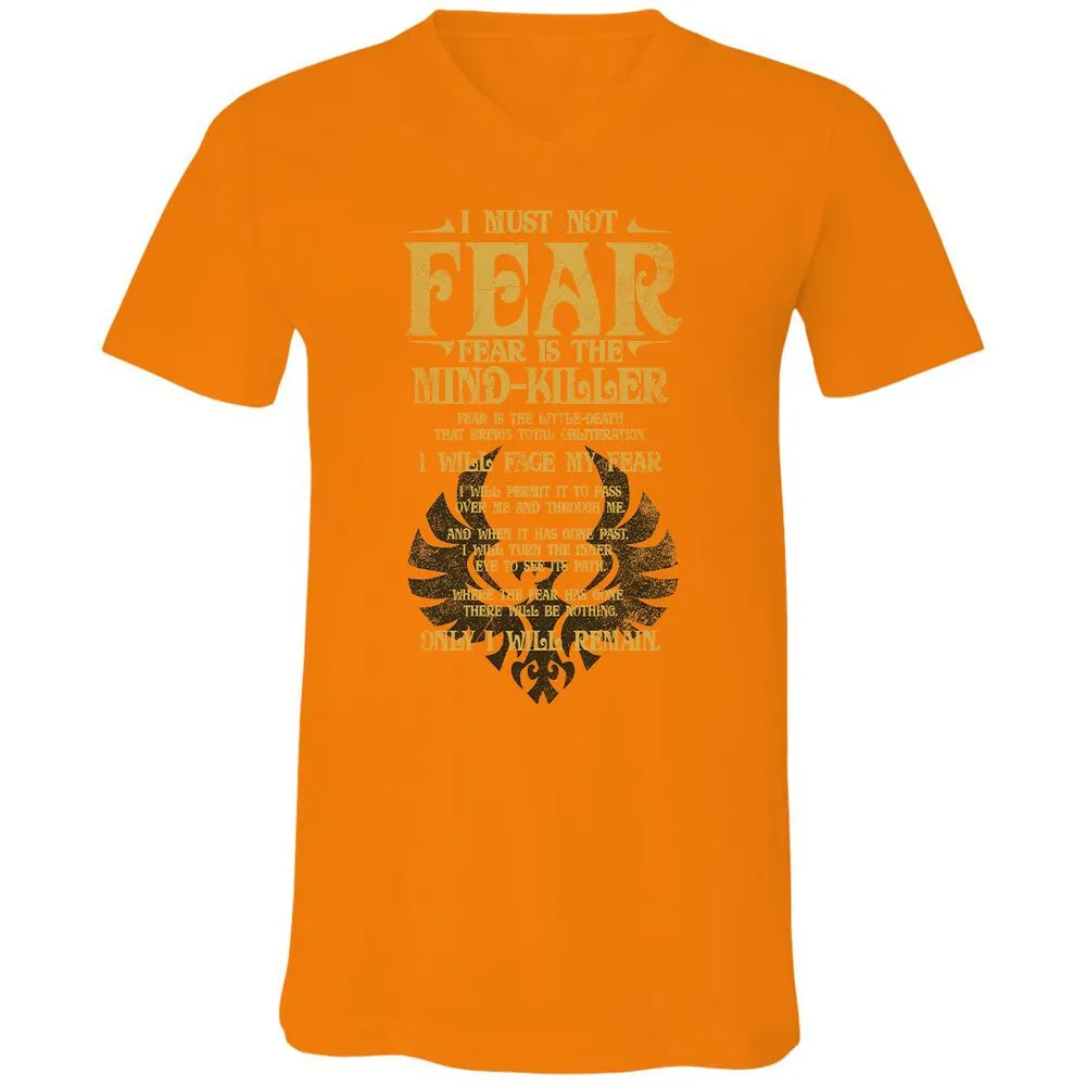 Unisex V-Neck T-Shirt - 5WVDCC5H - Orange - 11
